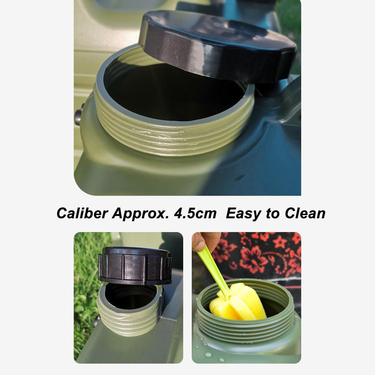 10L Green PE Water Container with Faucet Y833