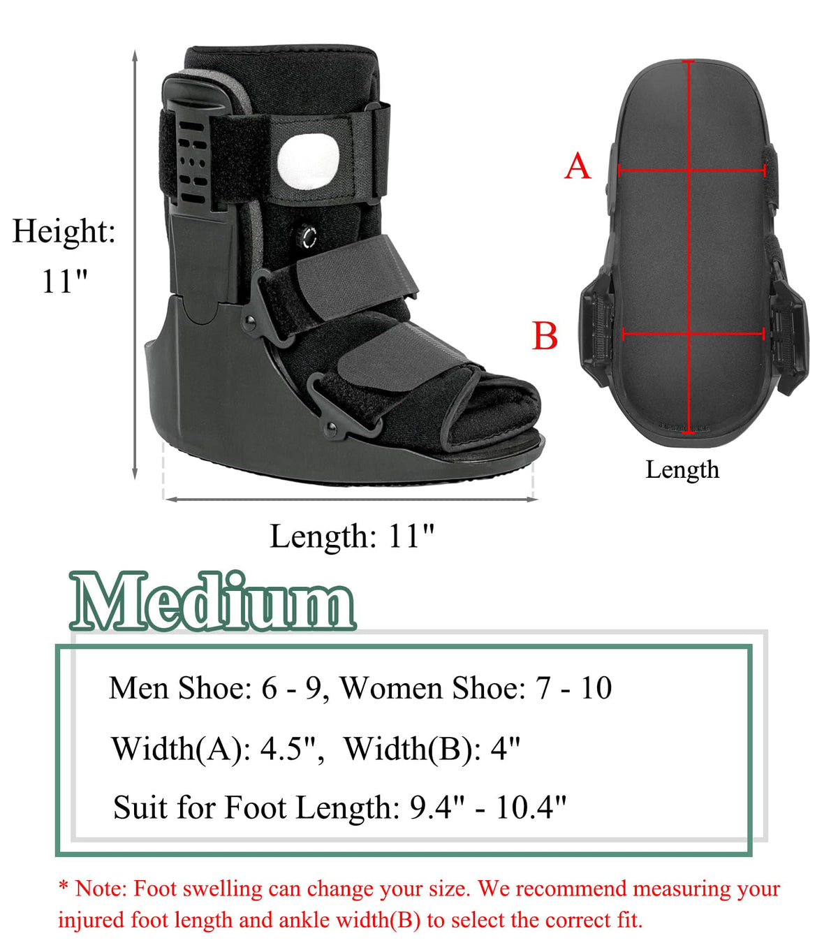Walking Boot for Broken & Injured Foot U173787