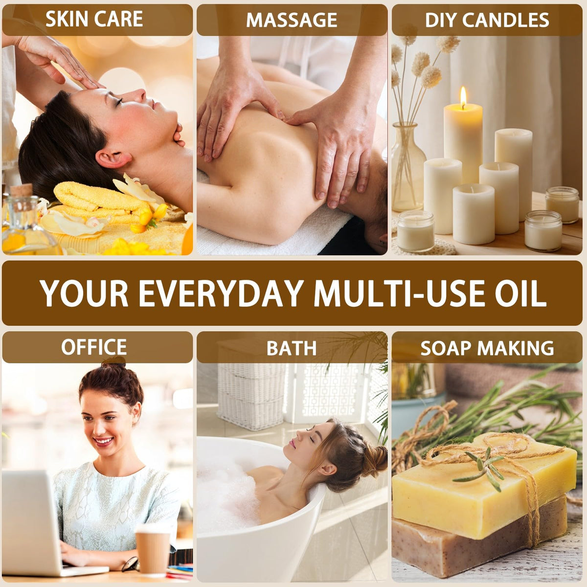 Lavender & Sandalwood Essential Oil 4 Fl Oz T4821