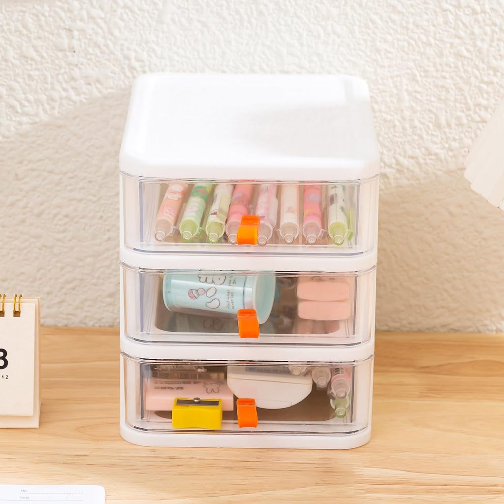 3 Drawer Mini Desktop Unit T803