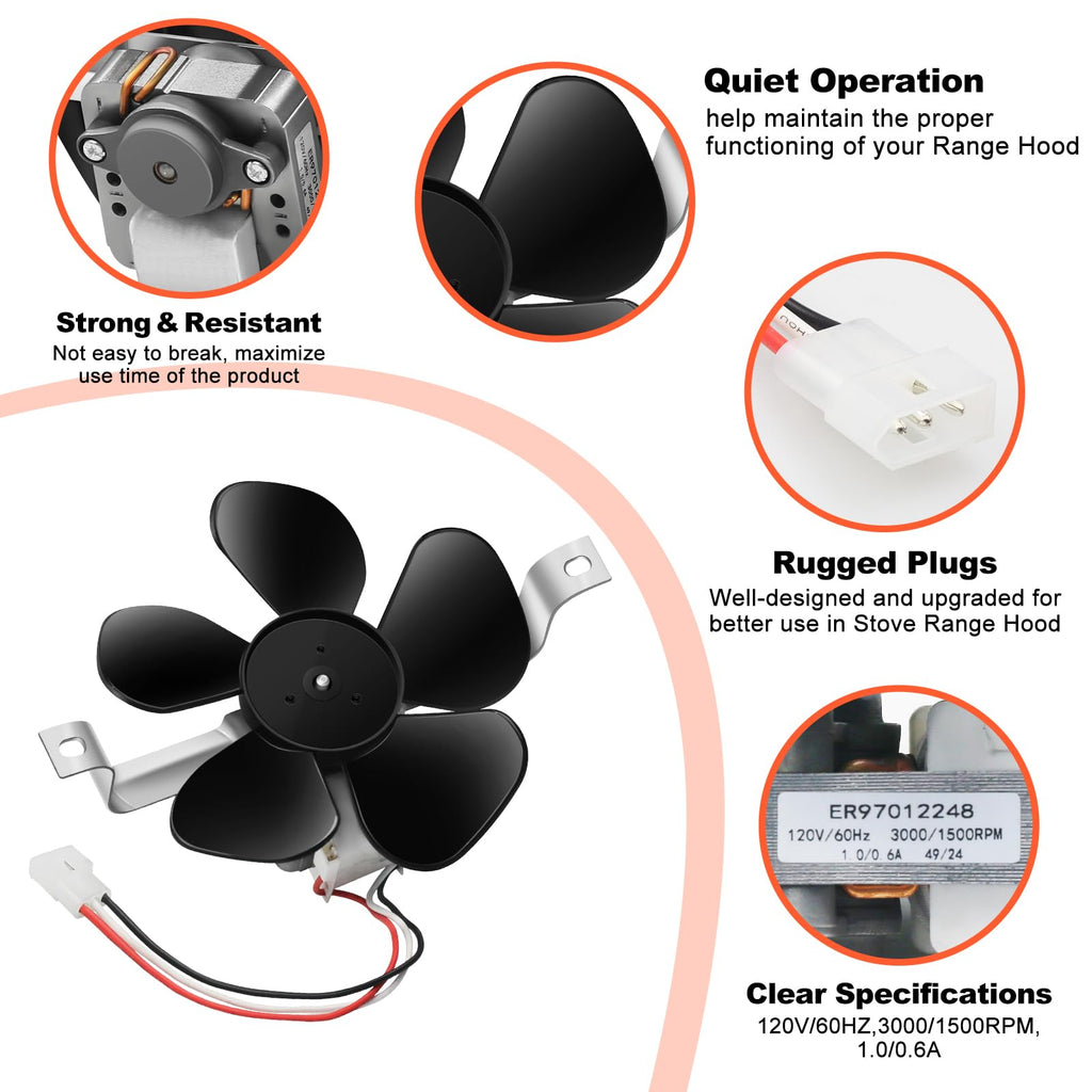Range Hood Fan Motor X6574
