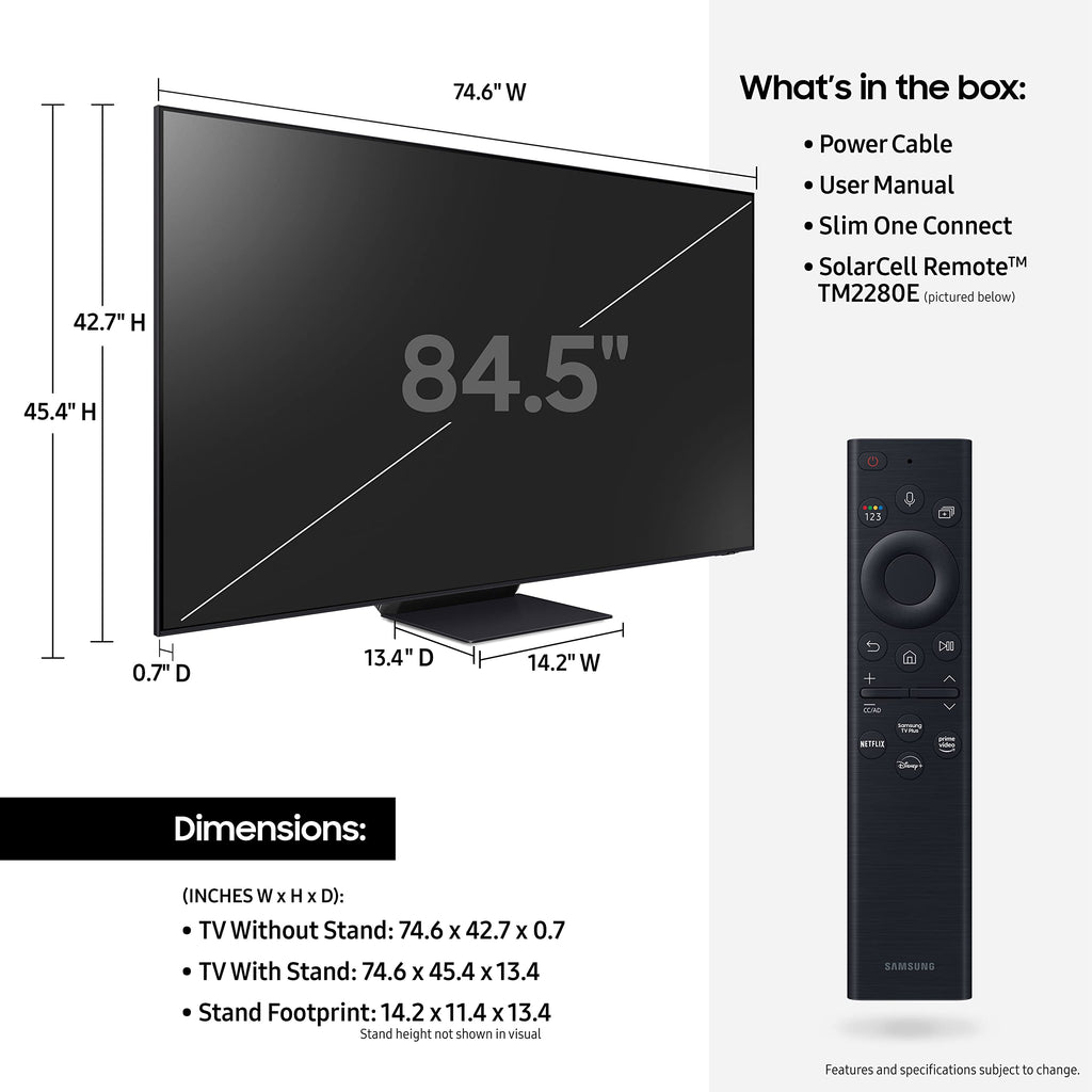 85-Inch Neo QLED 4K Smart TV E16004