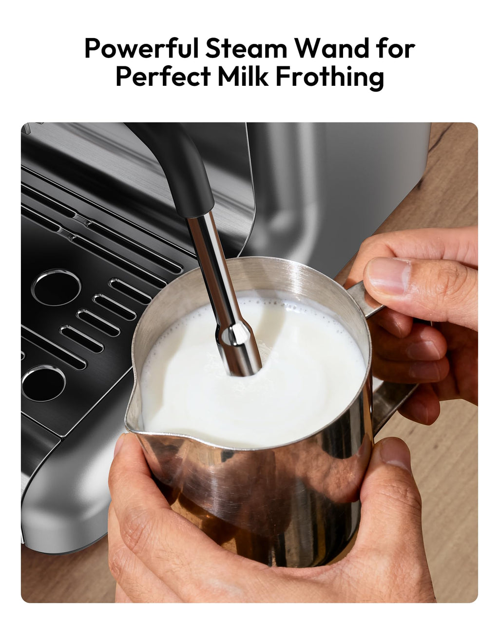 Espresso Machine with Grinder and Milk Frother G9503