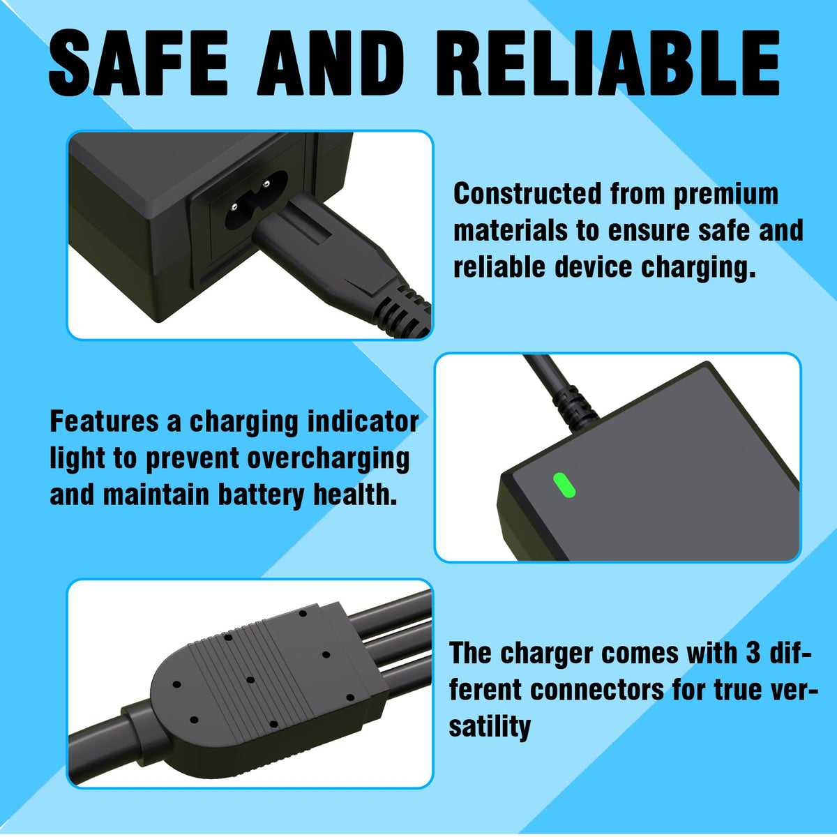 42V 2A Charger for 36V Lithium Battery Y108700