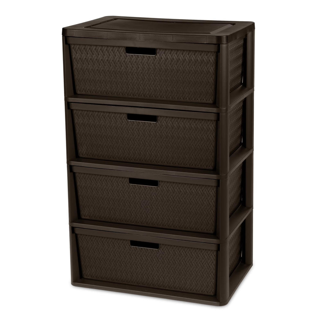 3 Drawer Storage Organizer Tower with Carry Handles O546