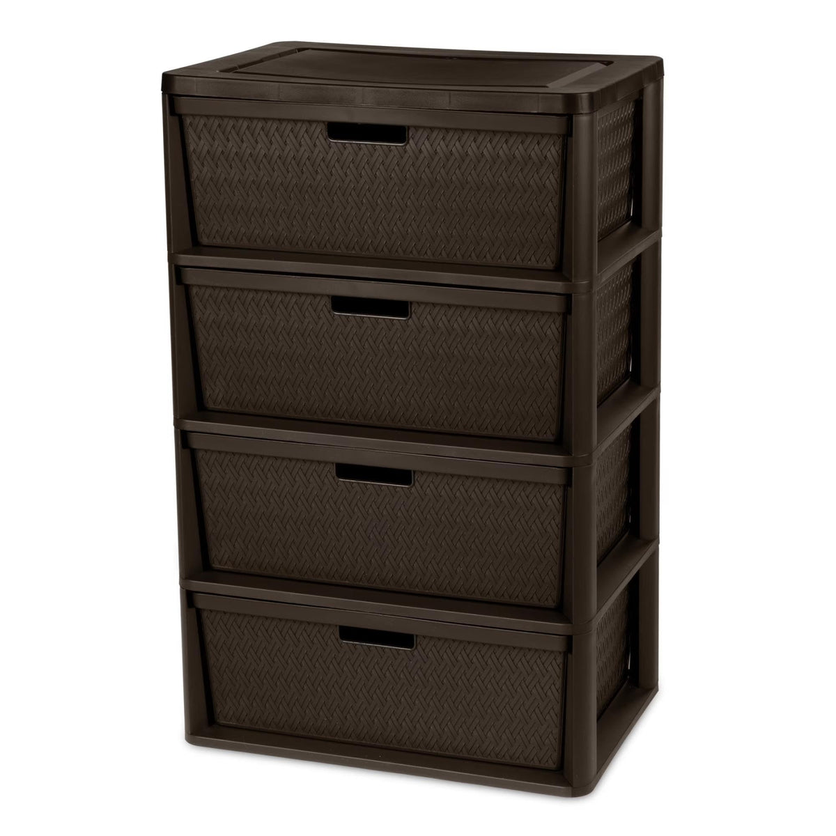 3 Drawer Storage Organizer Tower with Carry Handles O546