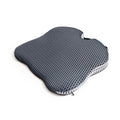 Grey Memory Foam Car Seat Booster Cushion F433607