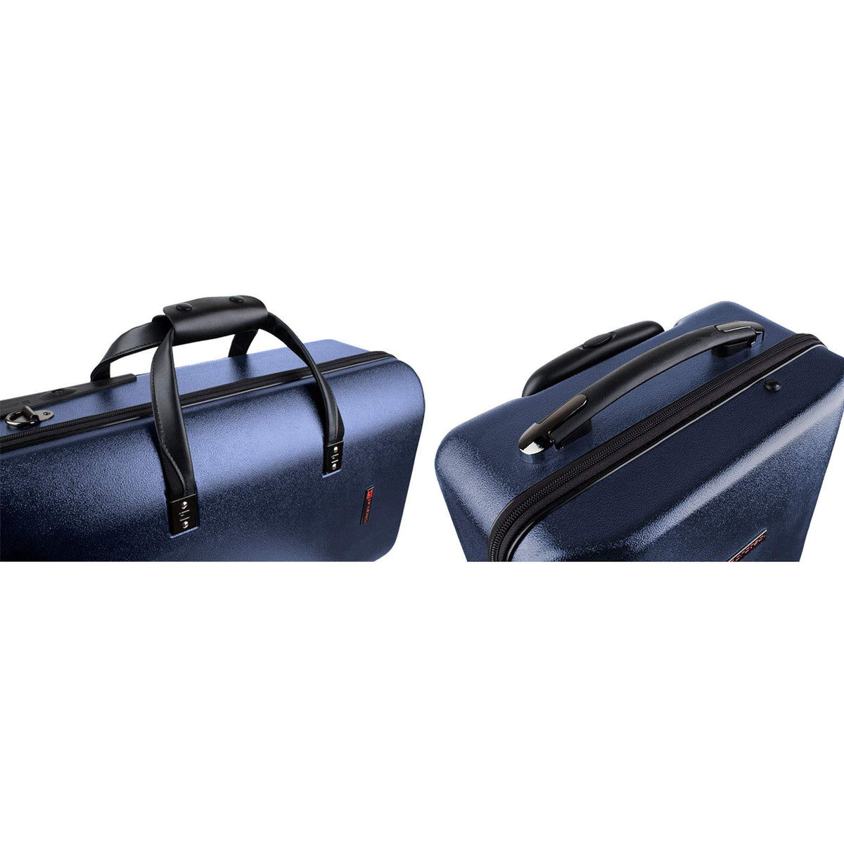 Blue Triple Trumpet Case with Wheels C4960