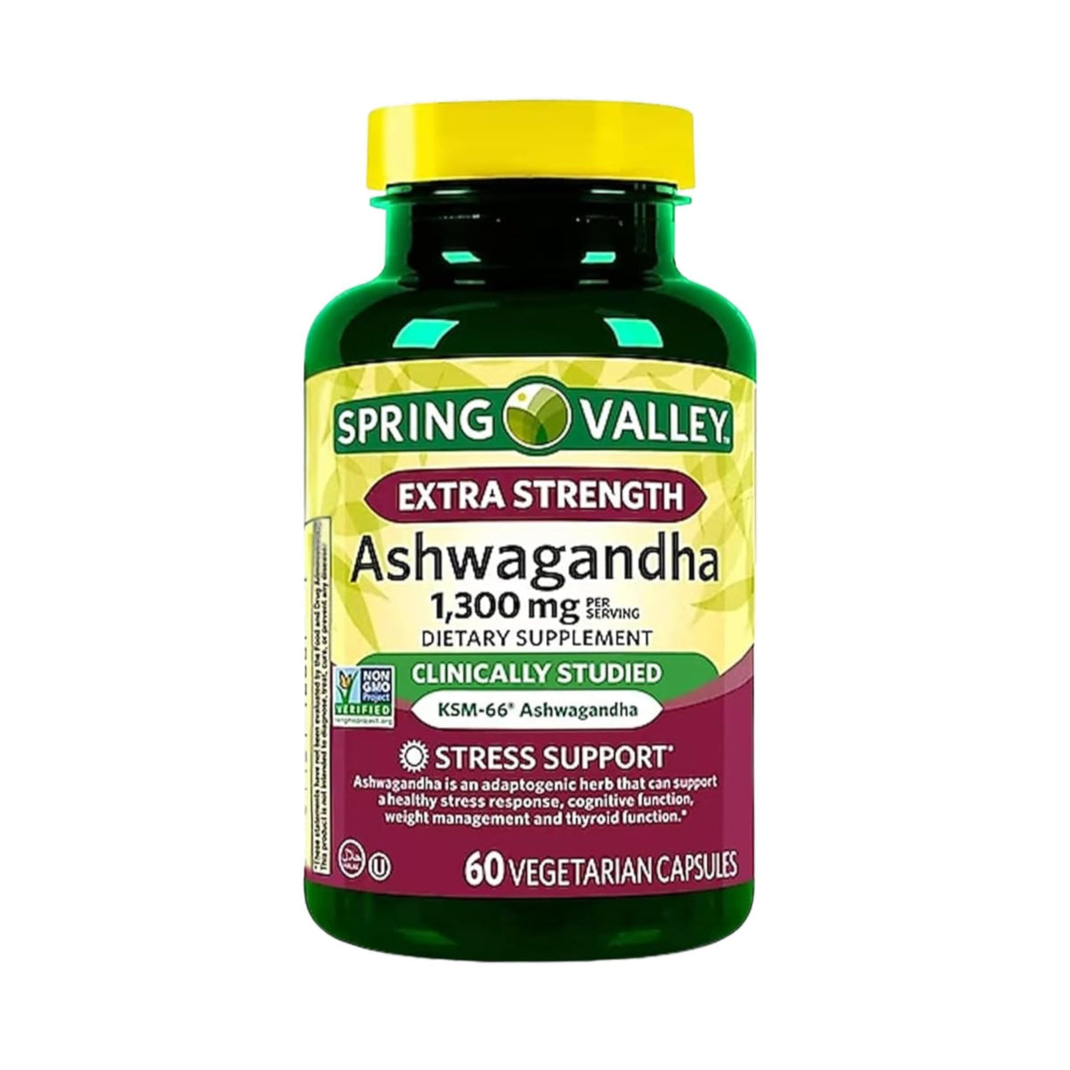 Ashwagandha 1300 mg 60 Vegetarian Capsules Z736656