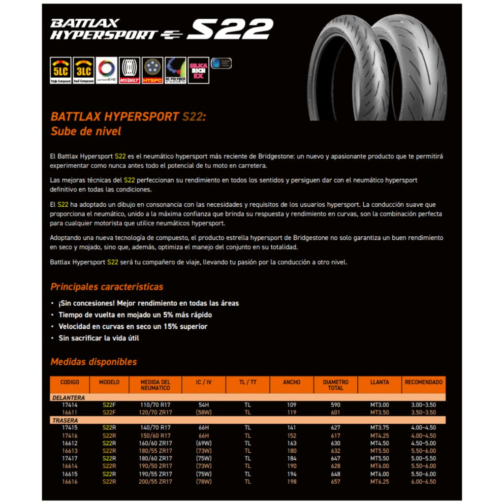 Motorcycle Tire X161443