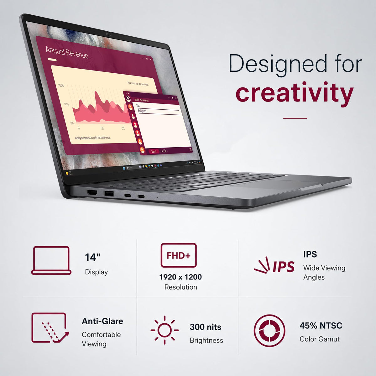 14" FHD+ Intel Core 5 16GB 512GB SSD Laptop E51365