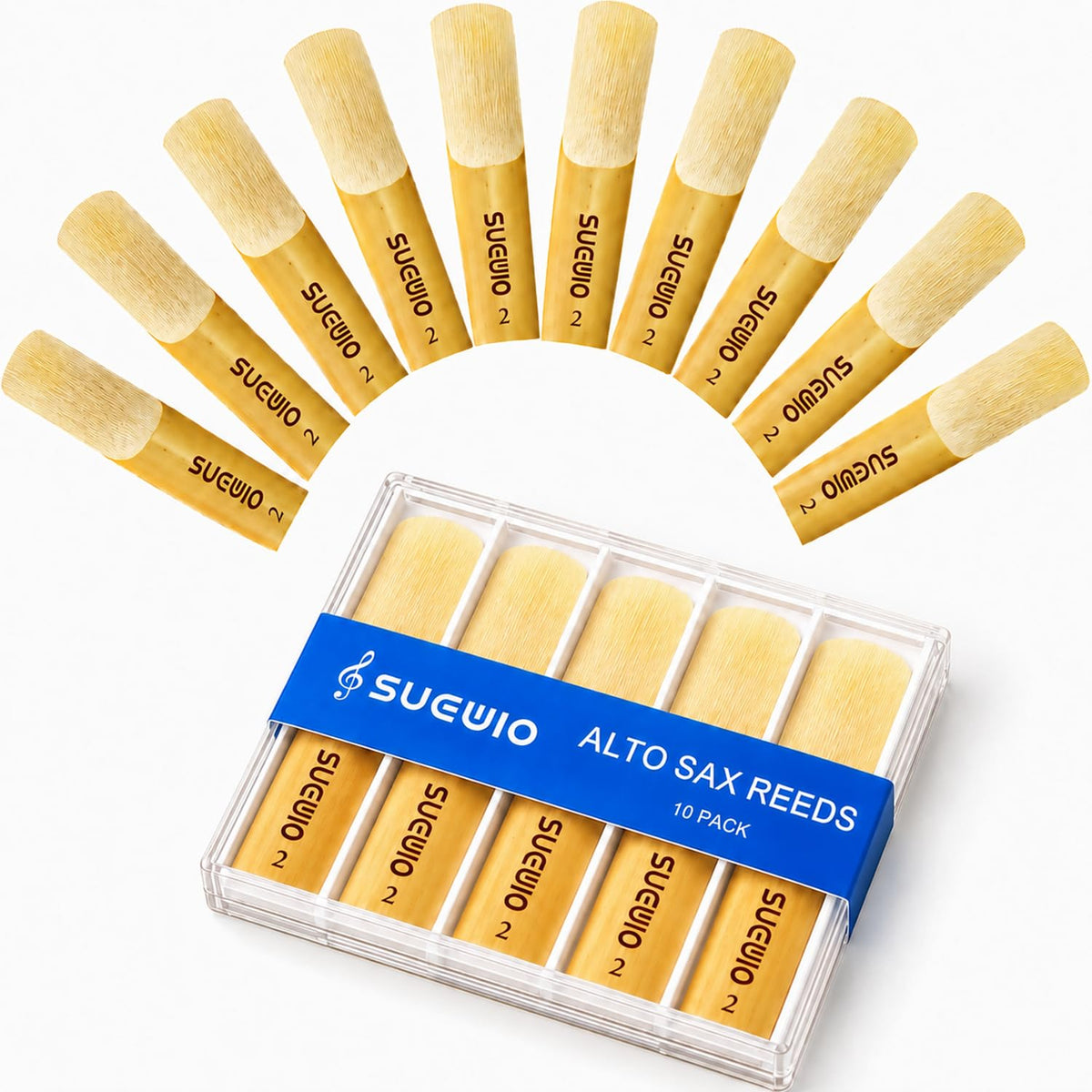 Alto Saxophone Reeds 10 Pack Strength 2.0 C207073
