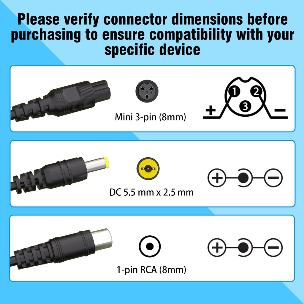 42V 2A Charger for 36V Lithium Battery Y108700