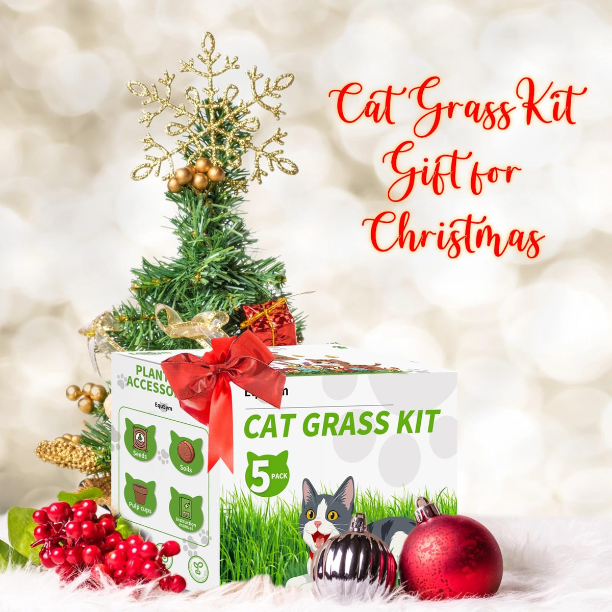 Cat Grass Growing Kit V9918