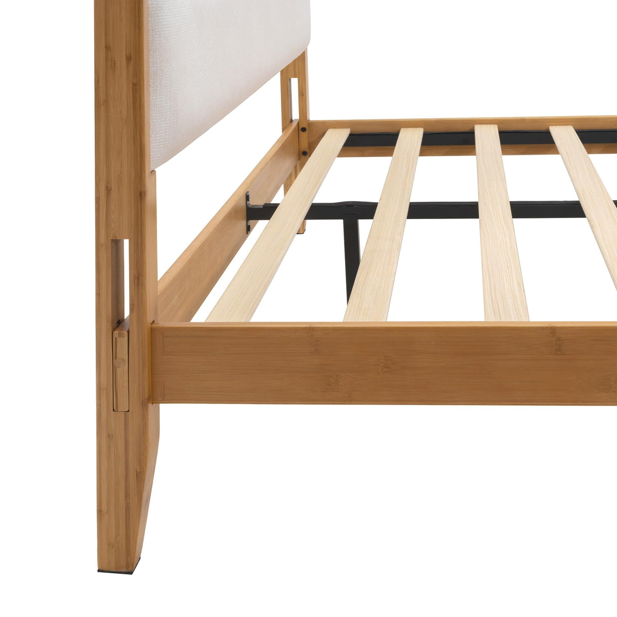 Solid Bamboo Queen Size Bed Frame with Headboard H3232