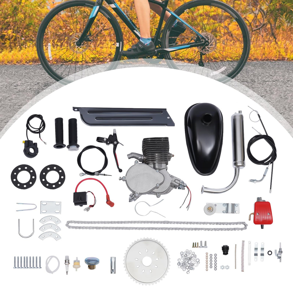 100CC 2-Stroke Bicycle Engine Kit with Air-Cooling Y936