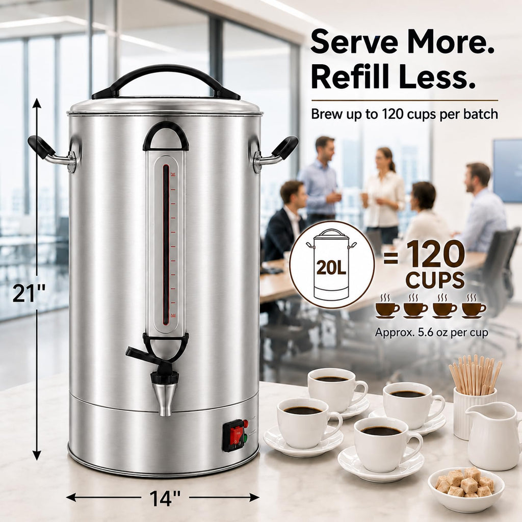 Commercial Coffee Urn 120 Cup 5 Gallon D89441