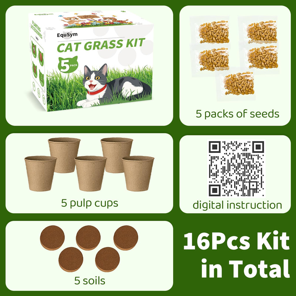 Cat Grass Growing Kit V9918