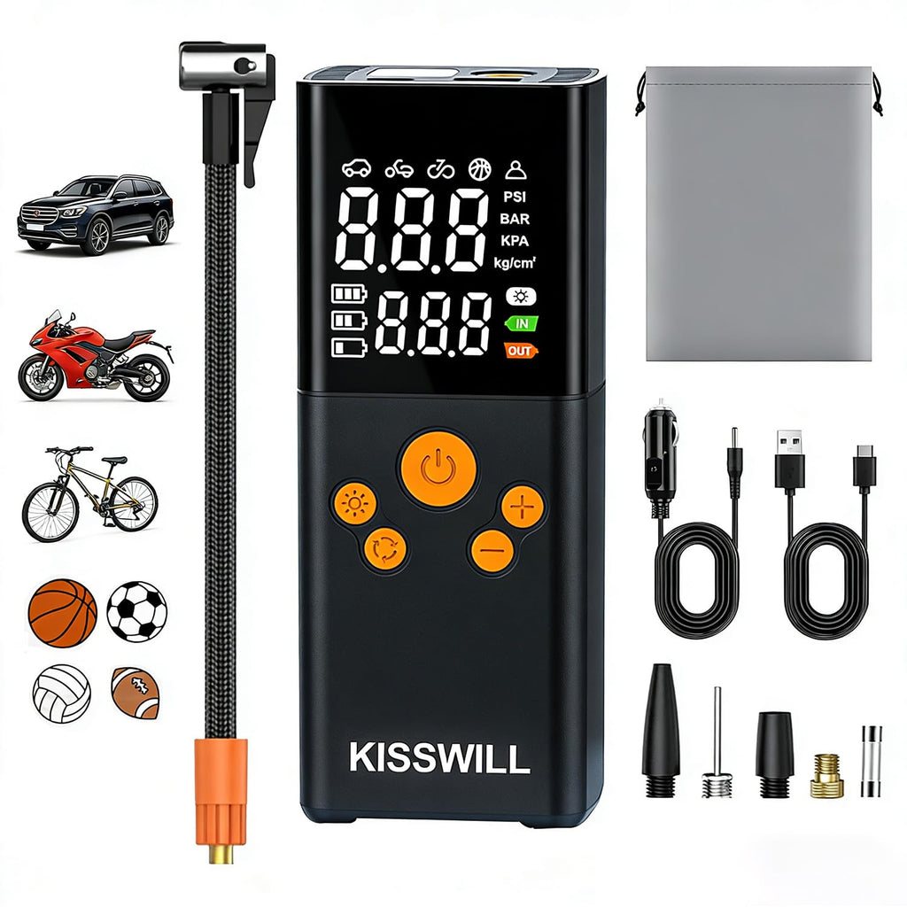 Portable Air Compressor 150PSI Cordless 12V DC K443051