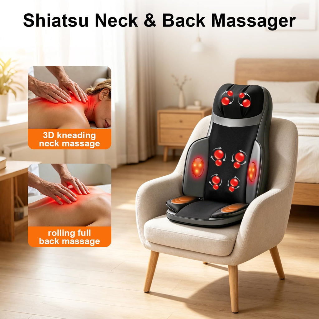 Shiatsu Neck Back Massager with Foot Massager Y171437