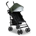 Lightweight Travel Stroller with Compact Fold, 3-Position Recline, Olive Green E124464