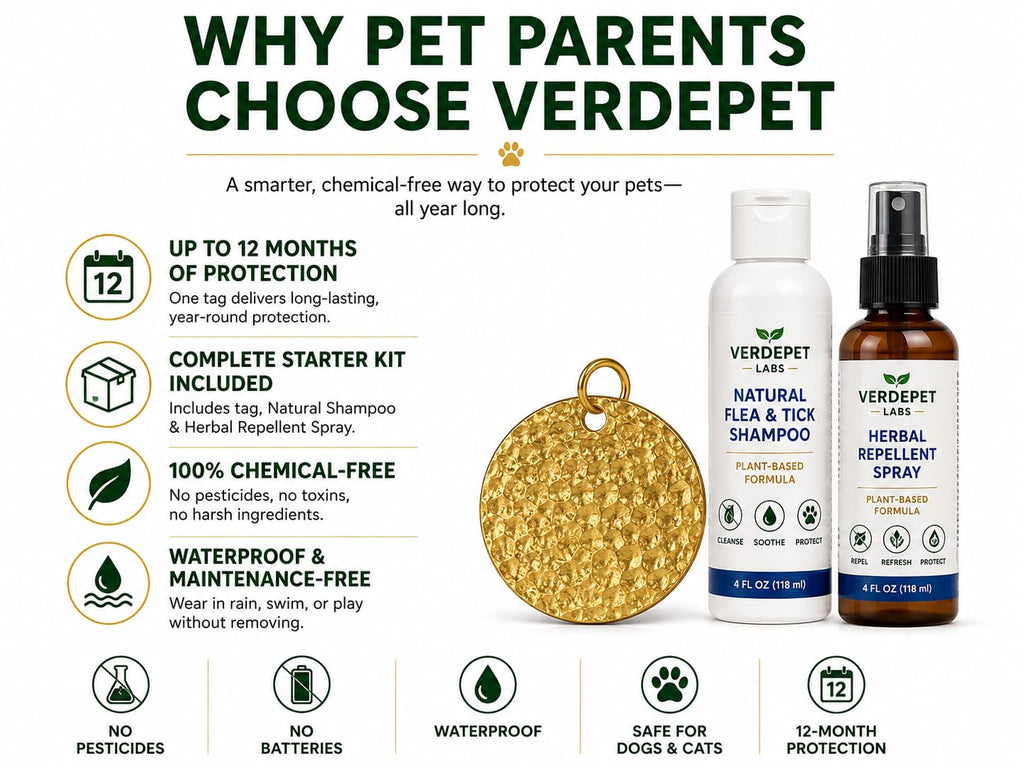 Flea & Tick Tag for Dogs & Cats W7452