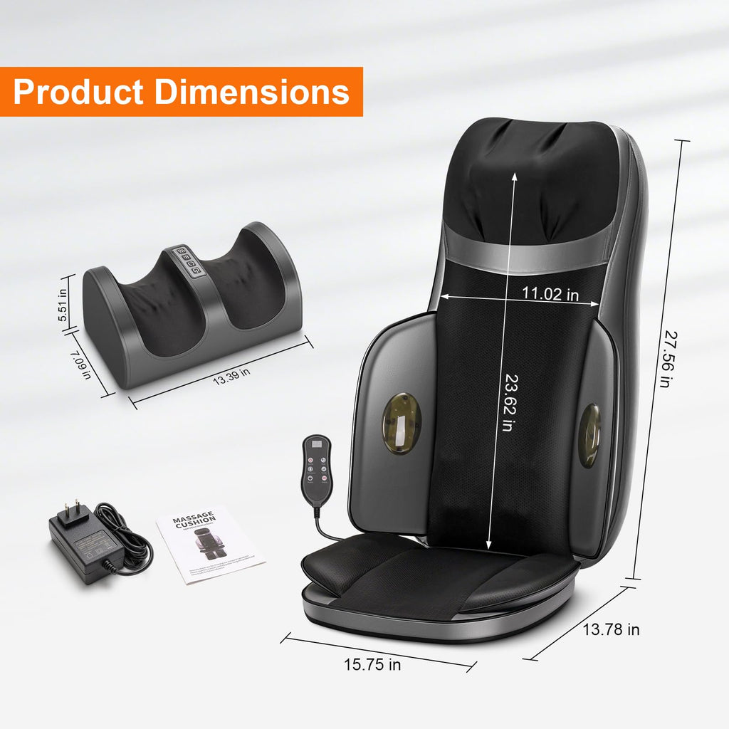 Shiatsu Neck Back Massager with Foot Massager Y171437