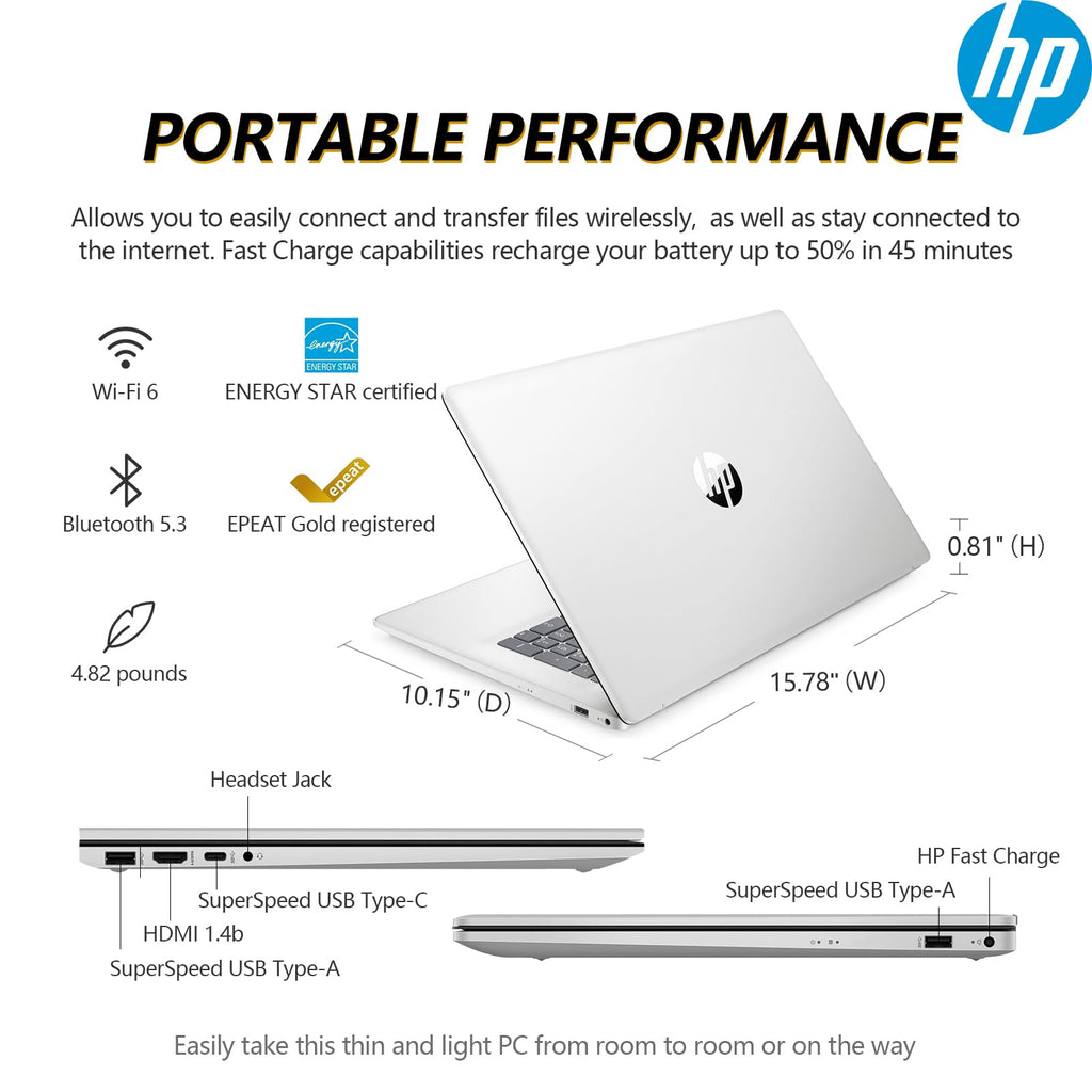 17.3" Touchscreen Laptop, AMD Ryzen 5, 16GB RAM 1TB SSD U976239