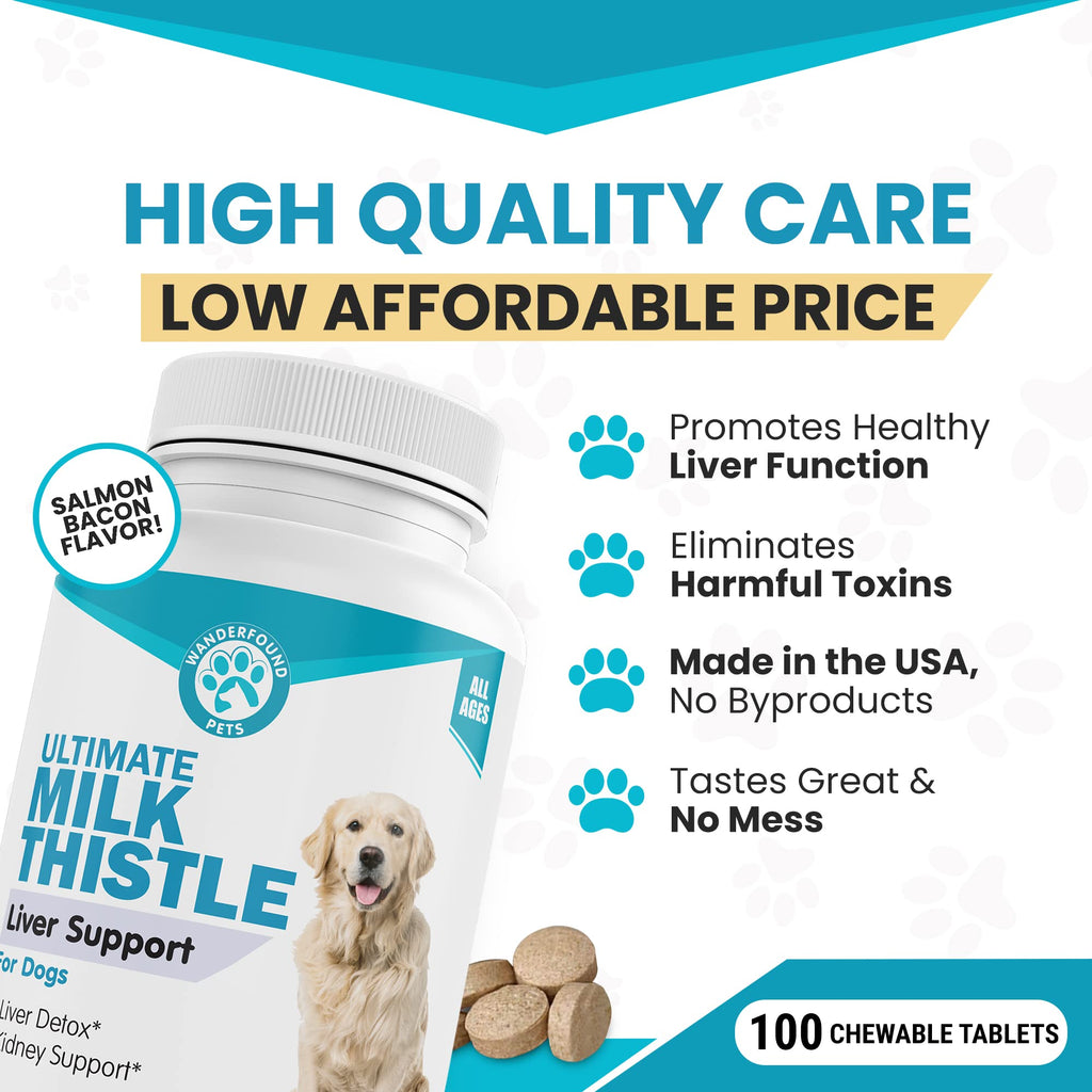 Milk Thistle & SAMe100 for Dogs H824