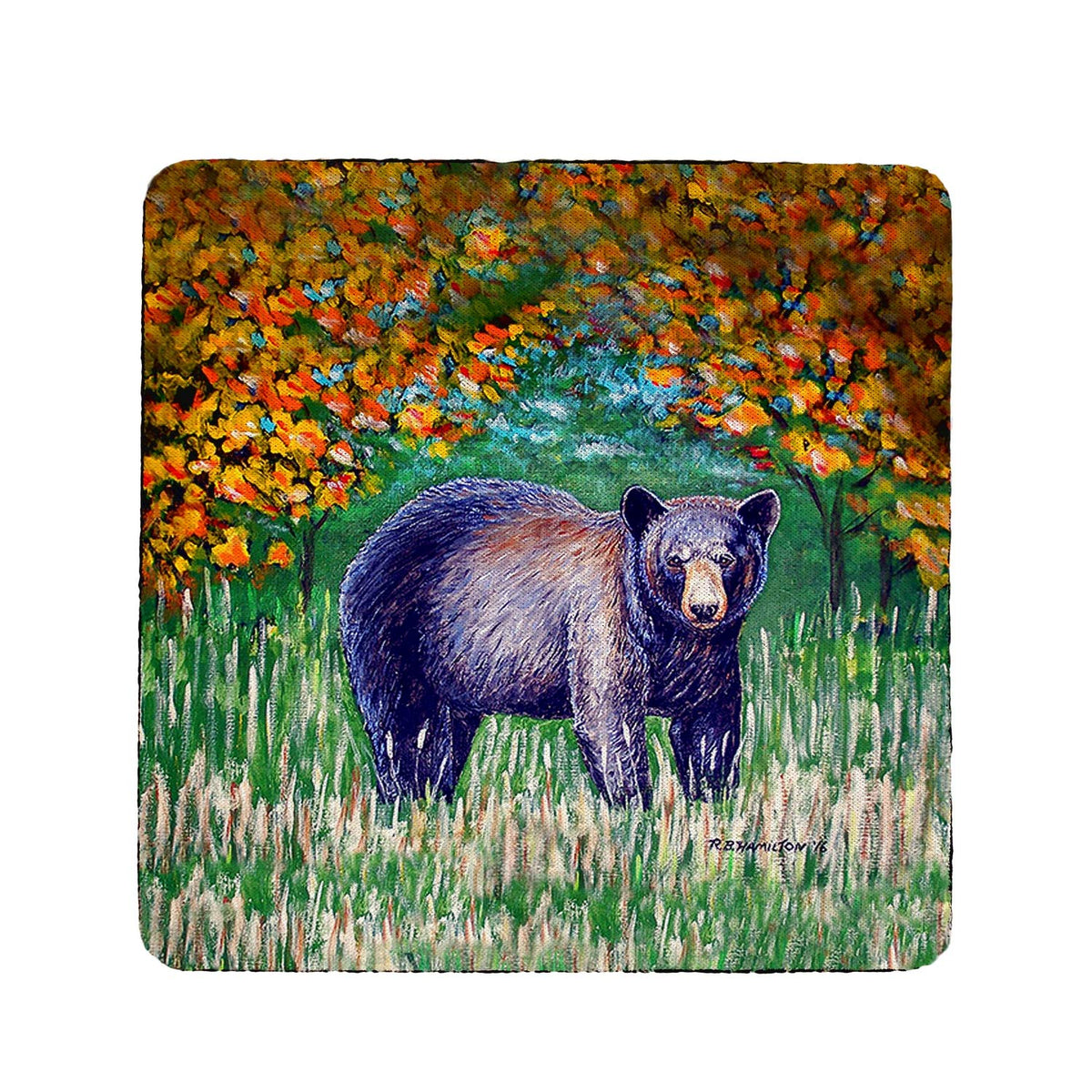 Black Bear Coaster Set of 4 B61400