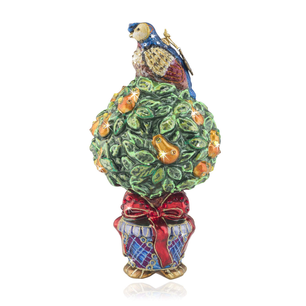 Glass Christmas Ornament D2438