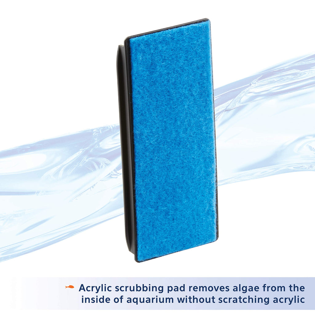Aquarium Algae Scraper Magnetic Glass Cleaner G837406