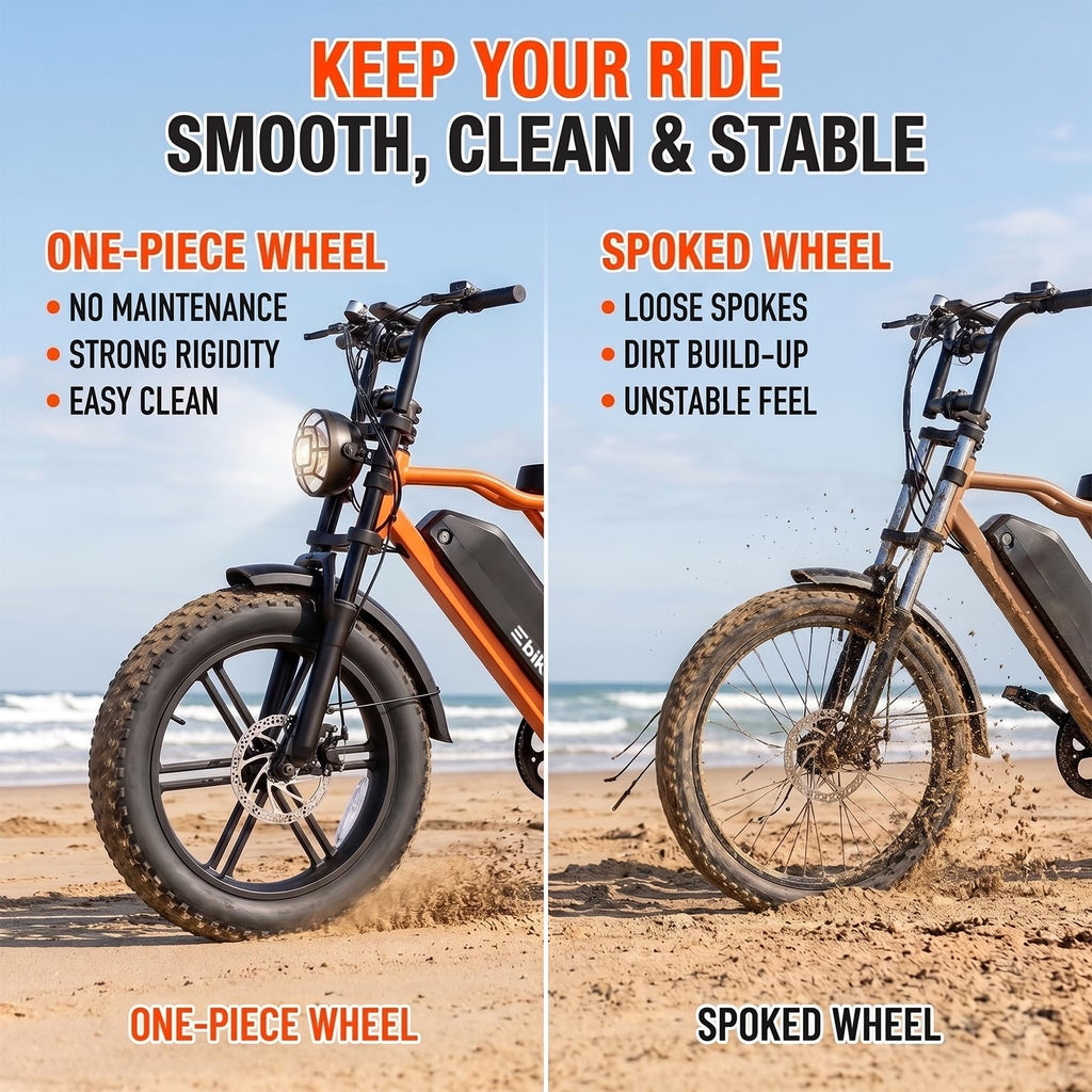 Electric Bike 2000W Peak Motor 48V Removable Battery Y398073