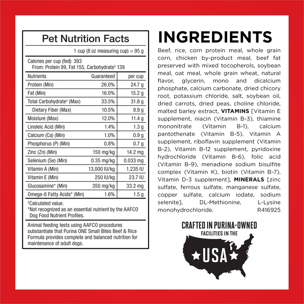 Dog Food Beef and Rice D23172