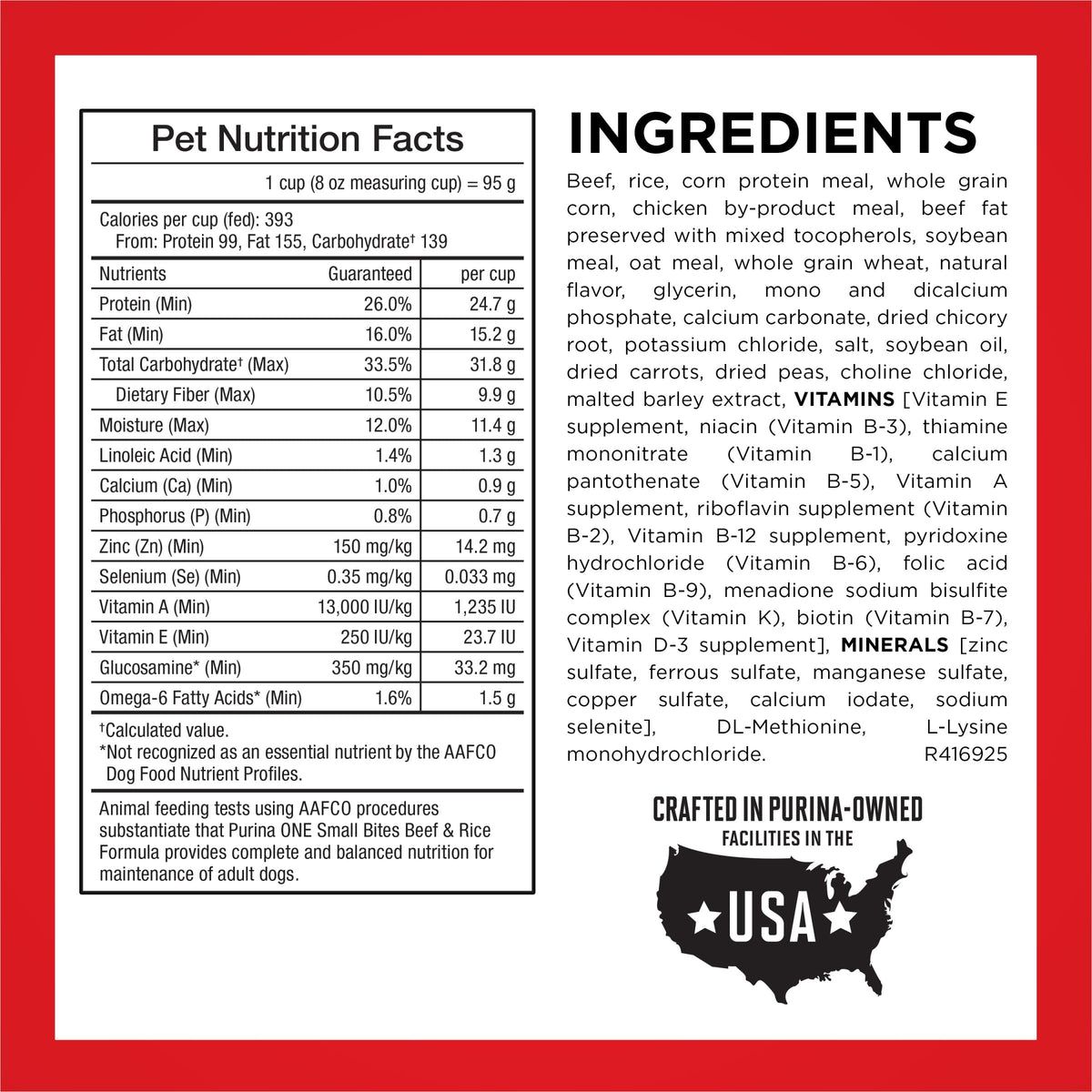 Dog Food Beef and Rice D23172