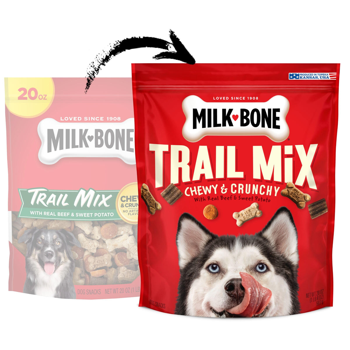 Crunchy & Chewy Dog Treats 20 Oz. Bag B33833