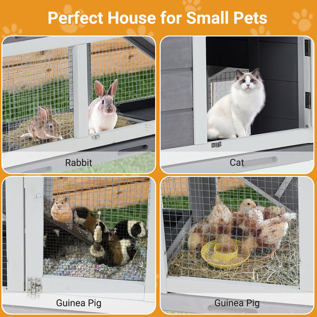 63'' 2-Tier Bunny Hutch S5352