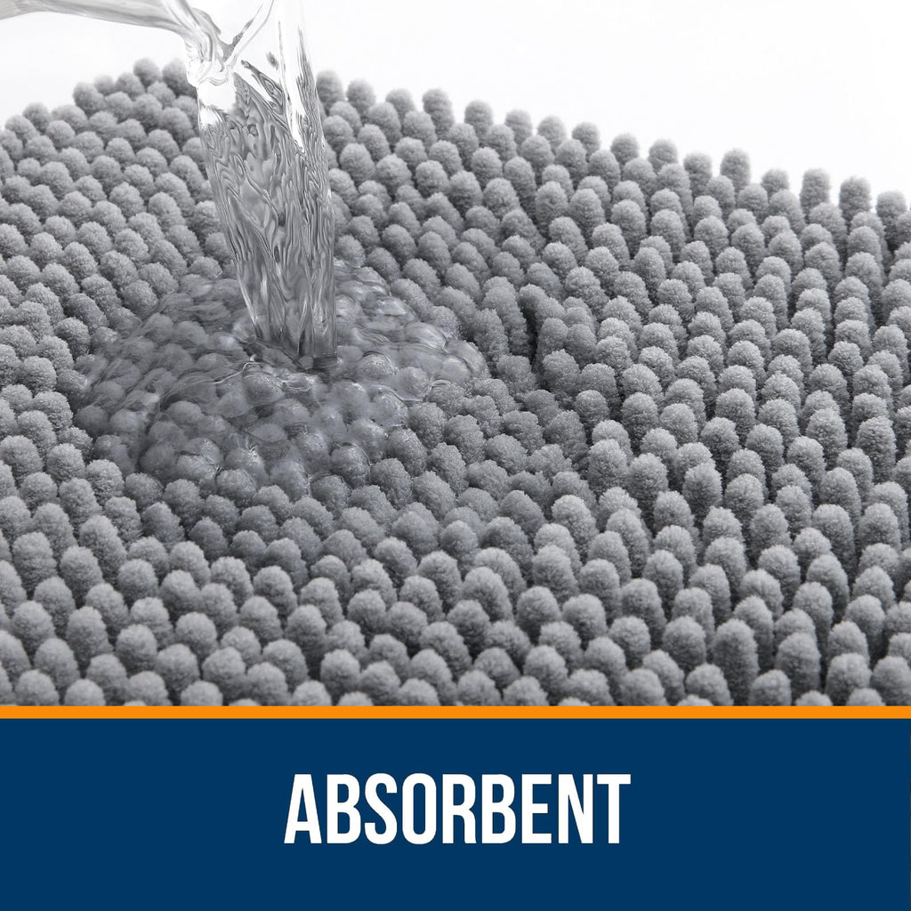 Extra Soft Absorbent Chenille Bath Rugs 30x20 H297