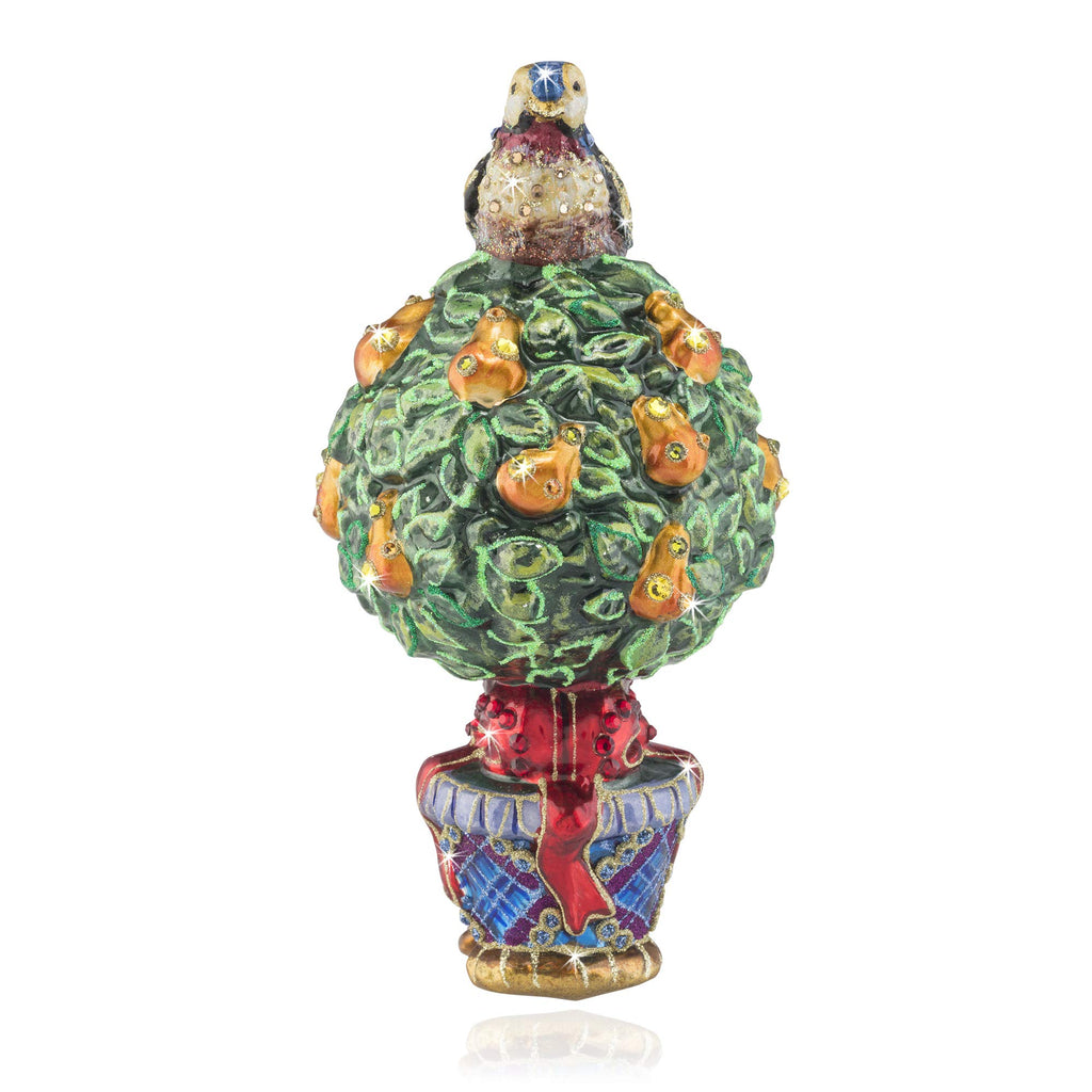 Glass Christmas Ornament D2438