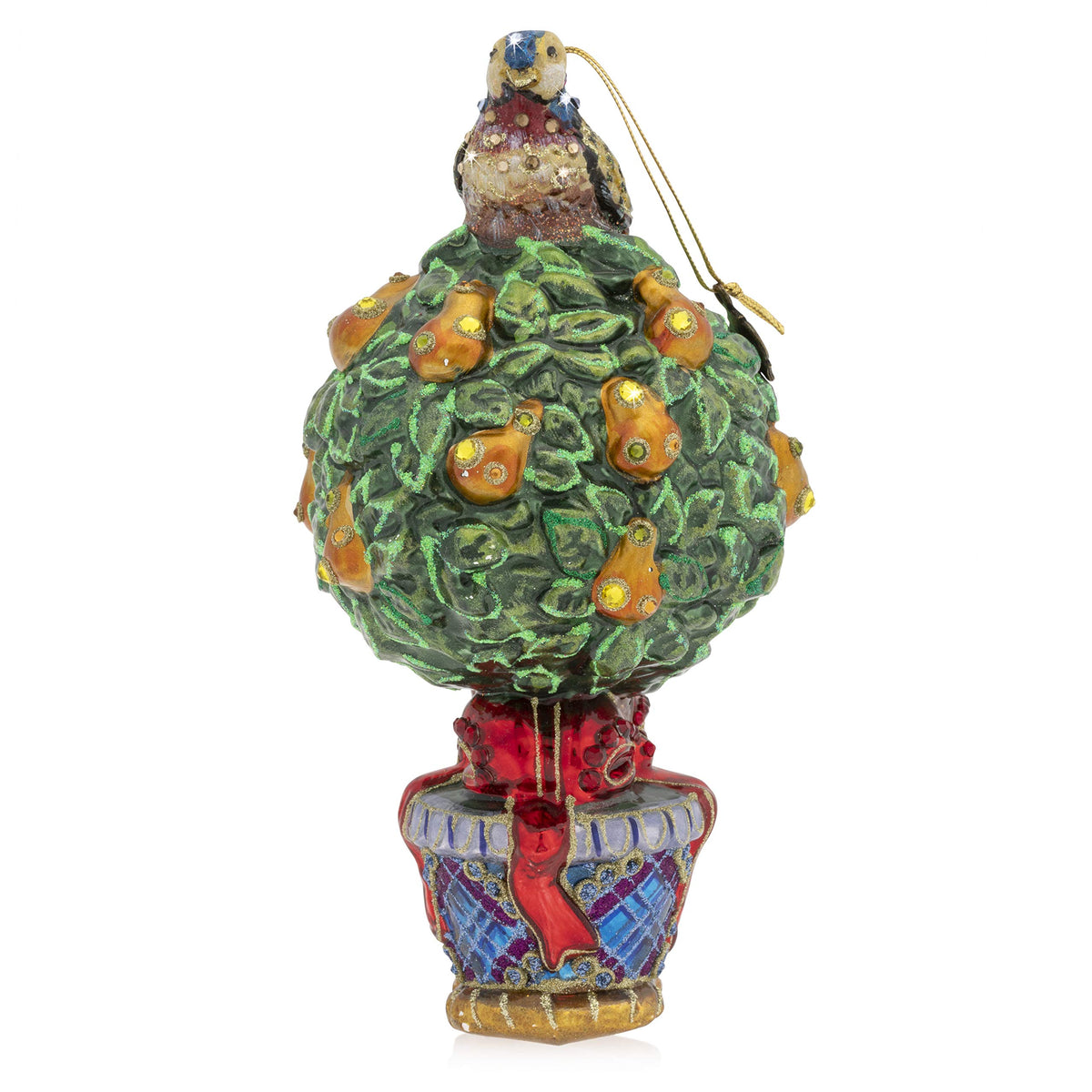 Glass Christmas Ornament D2438