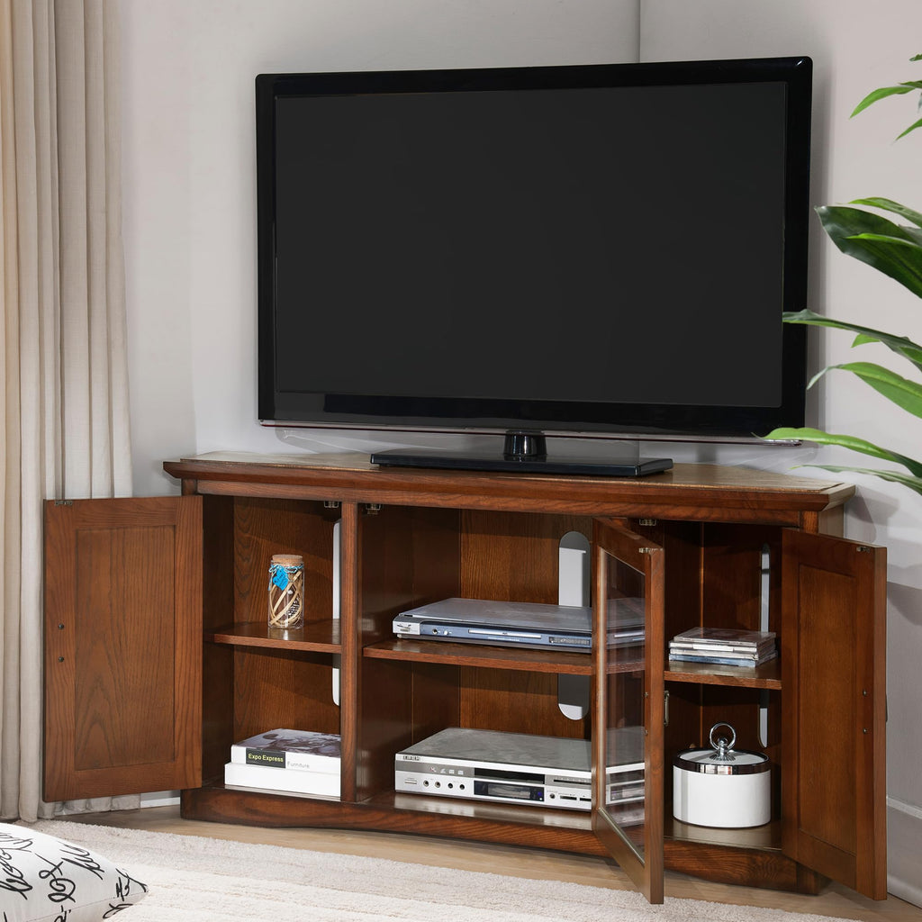 Mission Oak Corner TV Stand G270076