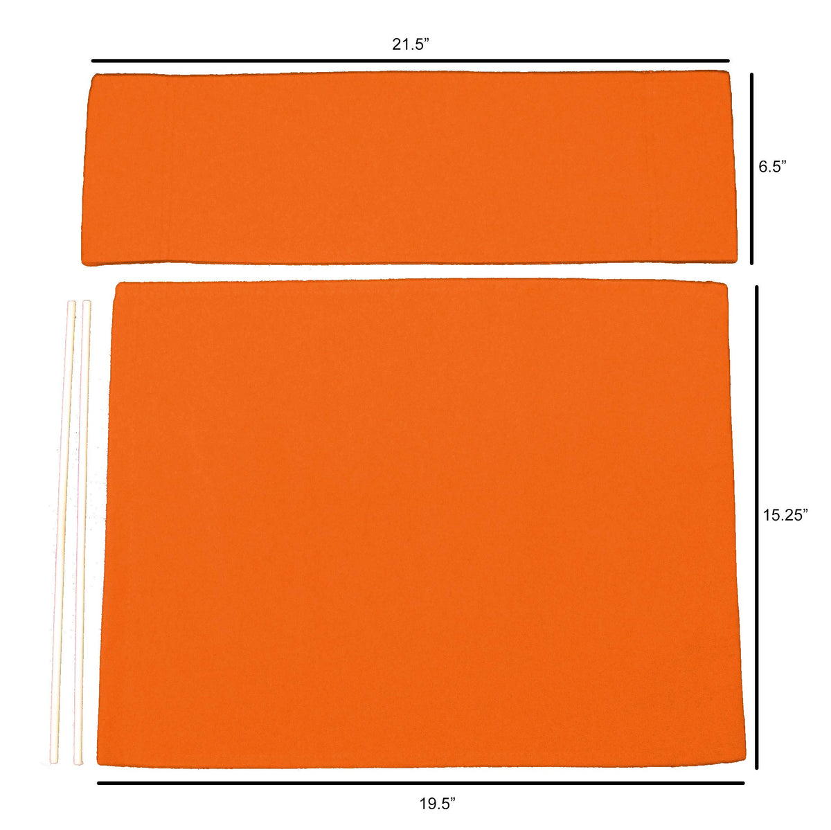 Orange Directors Chair Replacement Cover V12158