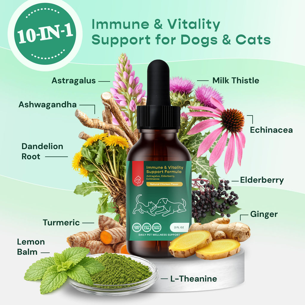Liquid Immune Support for Dogs & Cats 2 fl oz G696