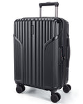 Carry On Luggage with Wheels, Black I181