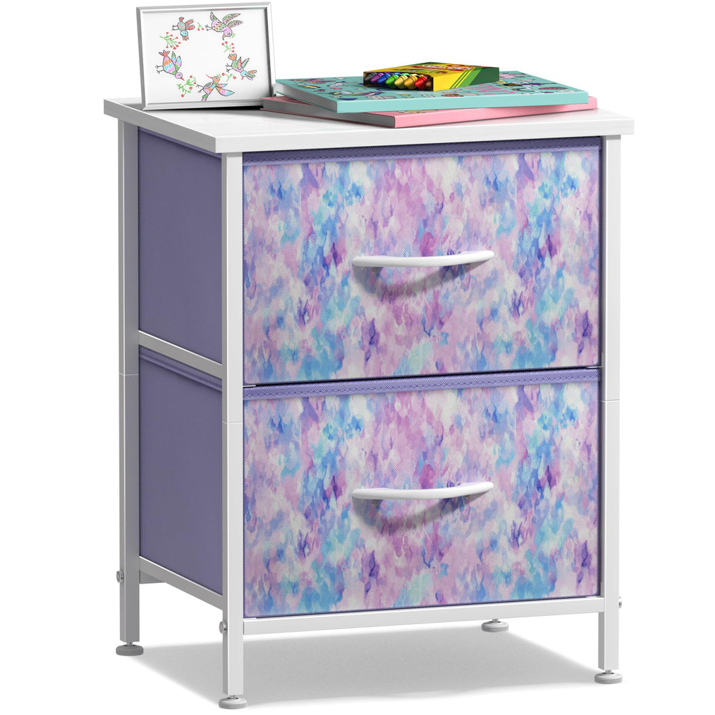 2-Drawer Kids Nightstand D2386