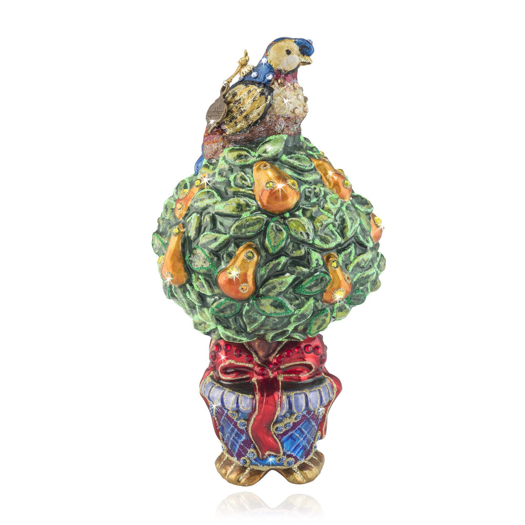Glass Christmas Ornament D2438