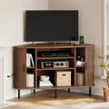 47" Walnut Corner TV Stand P851071