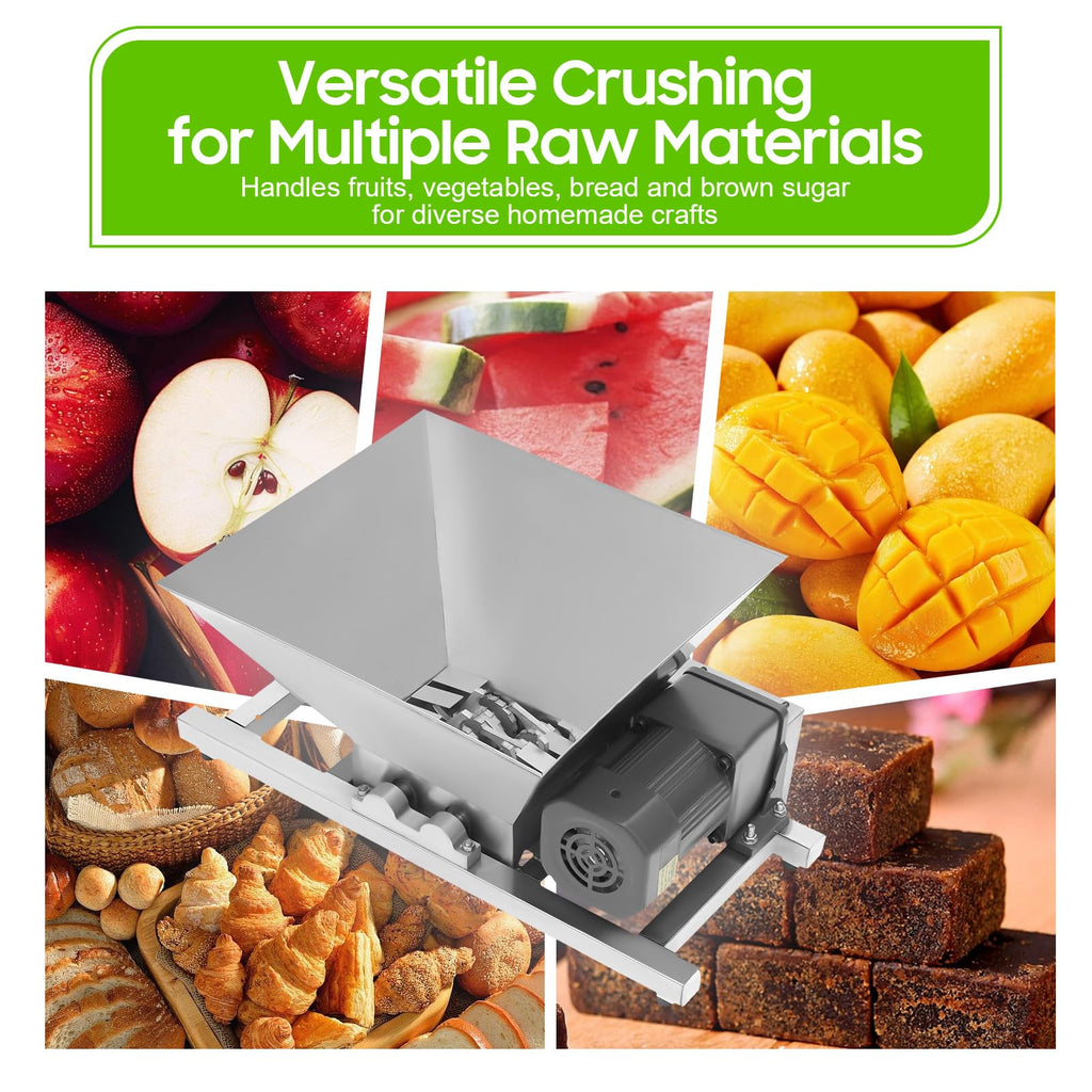 60W Stainless Steel Electric Fruit Crusher 1.06gal Z131177