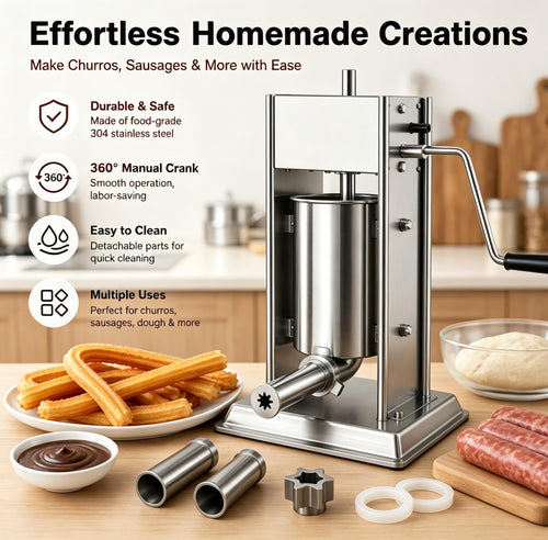 3-in-1 Manual Sausage Stuffer 15LB O8094