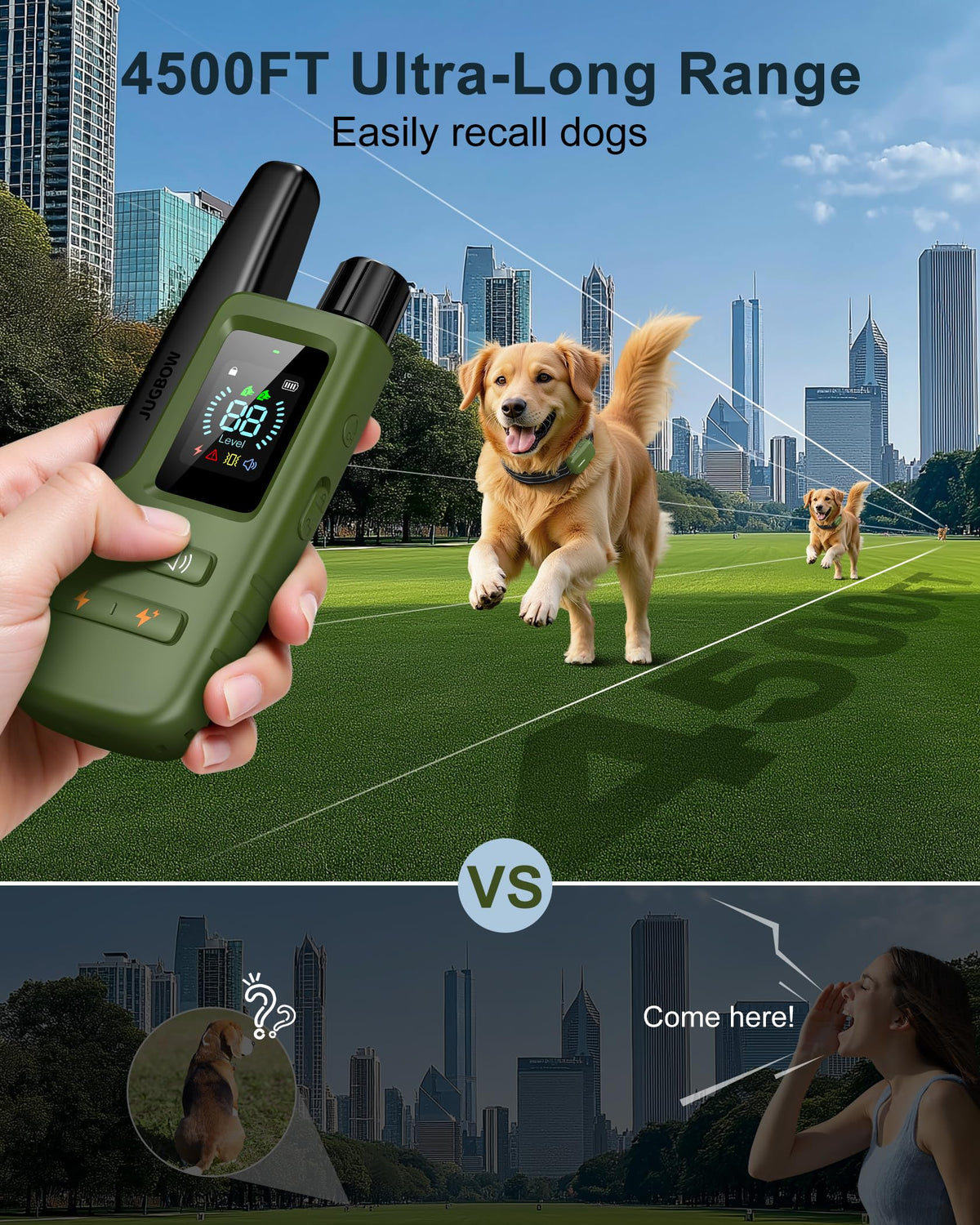Dog Training Collar with Remote E636
